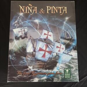 Nina & Pinta‎ Board Game Ragnar Brothers 2016 Strategy Quantum Theme New Sealed